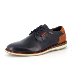 Chaussures habillées Bullboxer cuir bleu marine
