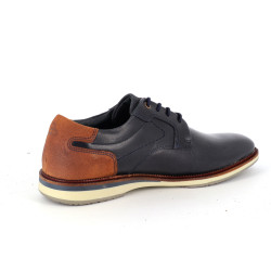 Chaussures habillées Bullboxer cuir bleu marine
