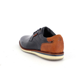 Chaussures habillées Bullboxer cuir bleu marine