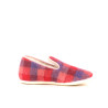 Chausson rouge en laine fabriqué en France hiver 2022 - Anjou-chaussures