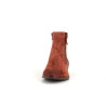 Bottine Mam'Zelle marron en velours et en cuir  - Anjou-chaussures
