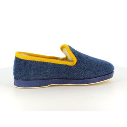 chausson American Stadium bleu marine en laine