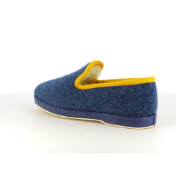 chausson American Stadium bleu marine en laine