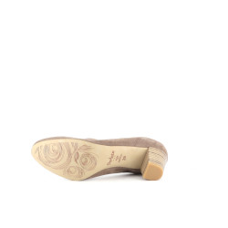 escarpin Perlato beige foncé