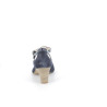 escarpins Geo Reino bleu nuit en cuir