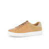 basket basses marrons en cuir
