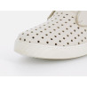 Basket montante Kok and Koon blanches en cuir