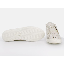Basket montante Kok and Koon blanches en cuir