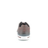 basket rouge bordeaux en cuir