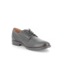 Derbys noir en cuir Pegada