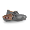 Derbys noir en cuir Pegada