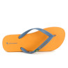 tongs Copacabana bleues et jaunes