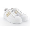 Basket blanche en cuir
