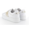Basket blanche en cuir