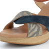 Nu-pieds à talons Goodstep en cuir