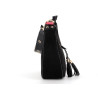 Sac à main noir Fuchsia avec détail doré - Anjou-Chaussures