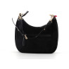 Sac à main noir Fuchsia avec détail doré - Anjou-Chaussures