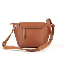 sac à main marron Fuchsia collection hiver 2022 - Anjou-Chaussures