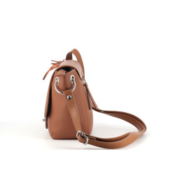 sac à main marron Fuchsia collection hiver 2022 - Anjou-Chaussures