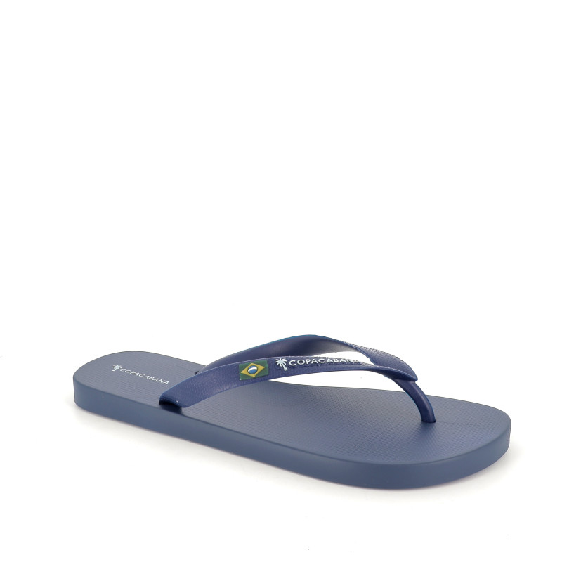tongues pour homme Copacabana bleu marine