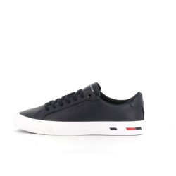 basket marine en cuir