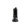 Bottine noire en cuir