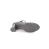 Escarpin noir en cuir