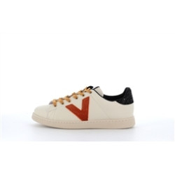Basket Victoria blanche en cuir