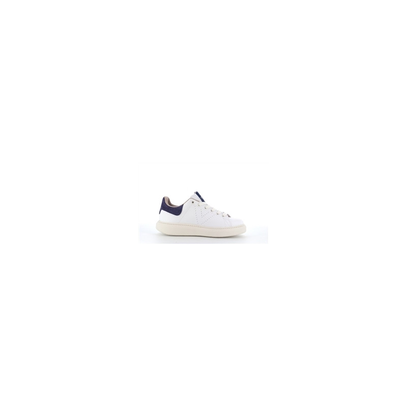 Basket Victoria blanche en cuir