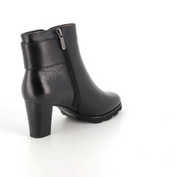 Bottines noires en cuir Regarde le Ciel