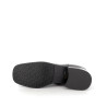 Bottines noires en cuir vernis Mamzelle