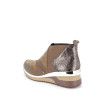 Baskets hautes Mam zelle marrons en cuir