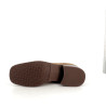 Bottines mam'zelle en cuir daim marron en cuir