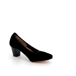 escarpins décolletés Qootum en cuir daim noir