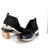 basket Mam zelle noires en cuir