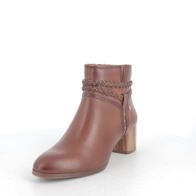 Bottines marrons Pikolinos en cuir