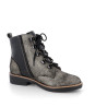 chaussures montantes noires avec dégradé doré