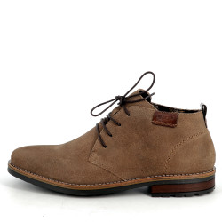 Bottines Rieker pour homme en cuir daim