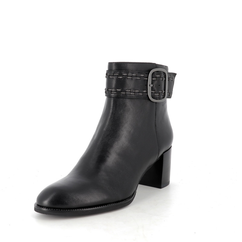 Bottines Fugitive Girofle veau noir