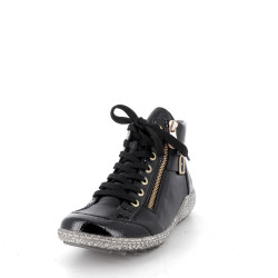 Basket montantes Rieker noires L7503-00