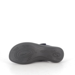 chaussons Westland bleu marine avec détails argentés