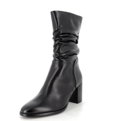 Bottes noires en cuir Regarde le ciel