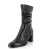 Bottes noires en cuir Regarde le ciel