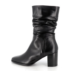 Bottes noires en cuir Regarde le ciel