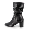 Bottes noires en cuir Regarde le ciel