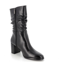 Bottes noires en cuir Regarde le ciel
