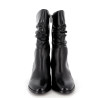Bottes noires en cuir Regarde le ciel
