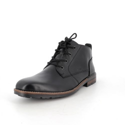 Bottines Rieker noires en cuir