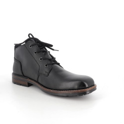 Bottines Rieker noires en cuir
