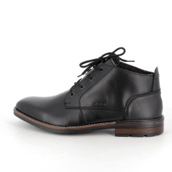 Bottines Rieker noires en cuir
